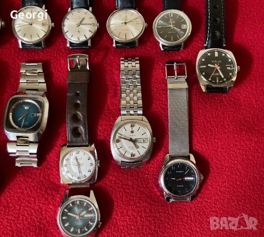 Винтидж Swiss 40/70те Zenith Longines Колекция Часовници, снимка 4 - Антикварни и старинни предмети - 53592514