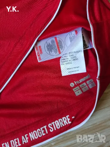 Оригинална мъжка тениска Hummel x Denmark National Football Team / Season 18 (Home), снимка 4 - Тениски - 47367614