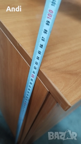 Офис шкаф със заключване - шкафче за обувки или дрехи 86/42/93см череша, снимка 12 - Шкафове и рафтове - 52870337