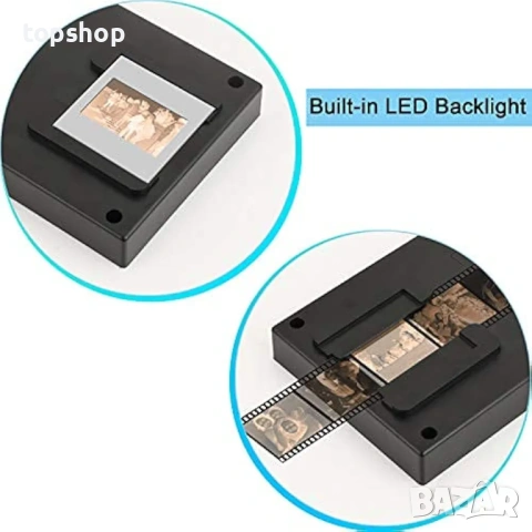 Мобилен скенер за негативи и диапозитиви Rybozen – Дигитализирайте вашите спомени със смартфона си  , снимка 5 - Друга електроника - 53241916