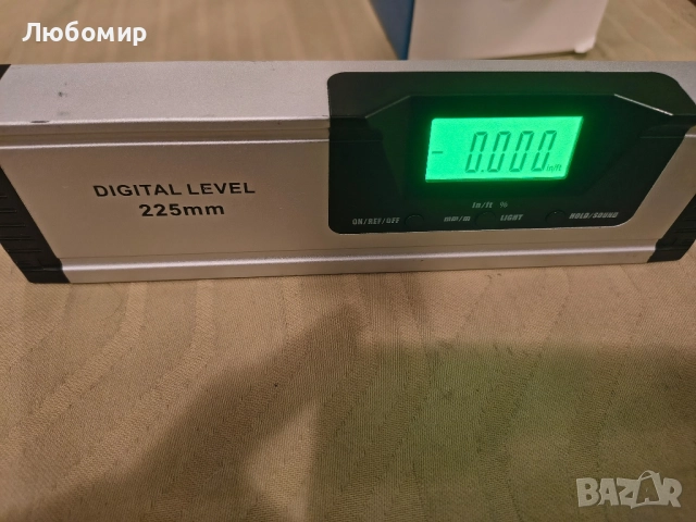Neoteck 225 мм/10 инча цифров магнитен нивелир със звуков индикатор, алуминиева сплав, цифров , снимка 5 - Измервателни инструменти - 52305193