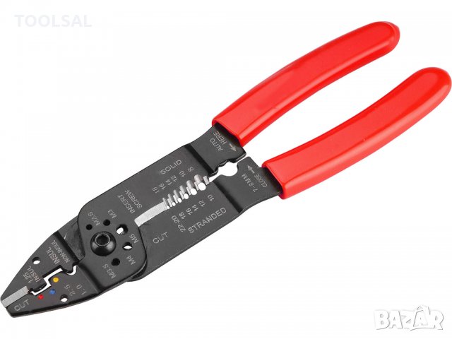 Клещи за кримпване за конектори 215mm, снимка 1