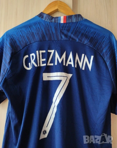 Griezmann #7 - мъжка футболна тениска на Франция, снимка 2 - Спортни дрехи, екипи - 53783279