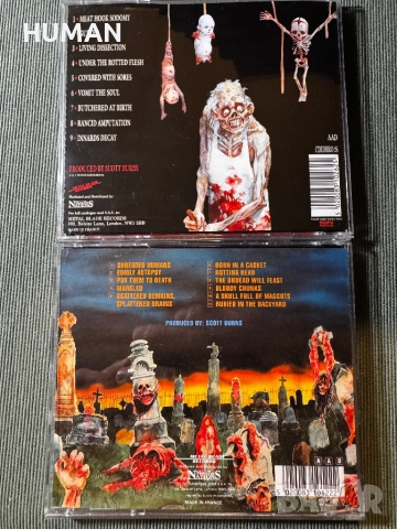 Death - Mayhem - Mshuggah - Cannibal  - Cradle , снимка 18 - CD дискове - 51772395