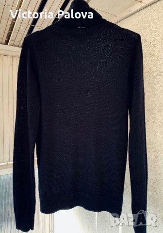 Екстра тънък меринос поло унисекс WE Холандия, снимка 1 - Блузи с дълъг ръкав и пуловери - 39537066