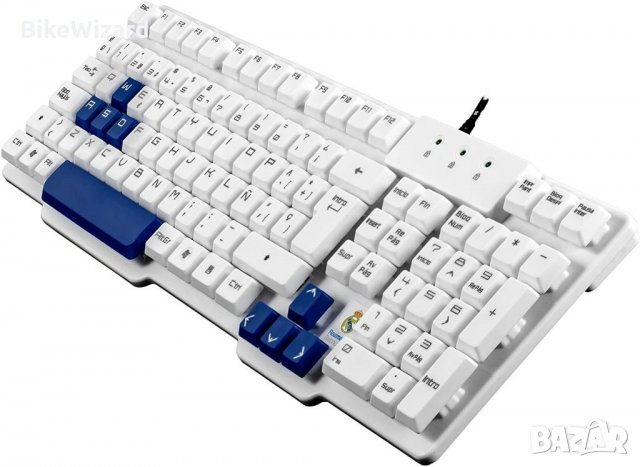 Mars Gaming Real Madrit клавиатура НОВА, снимка 3 - Клавиатури и мишки - 34478219