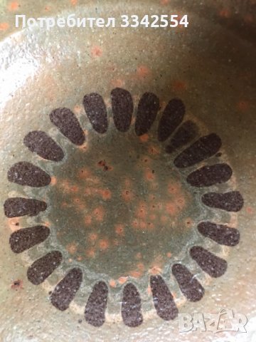 КУПА ПАНИЦА СТАРА КЕРАМИКА ДЪЛБОКА, снимка 7 - Антикварни и старинни предмети - 39729220