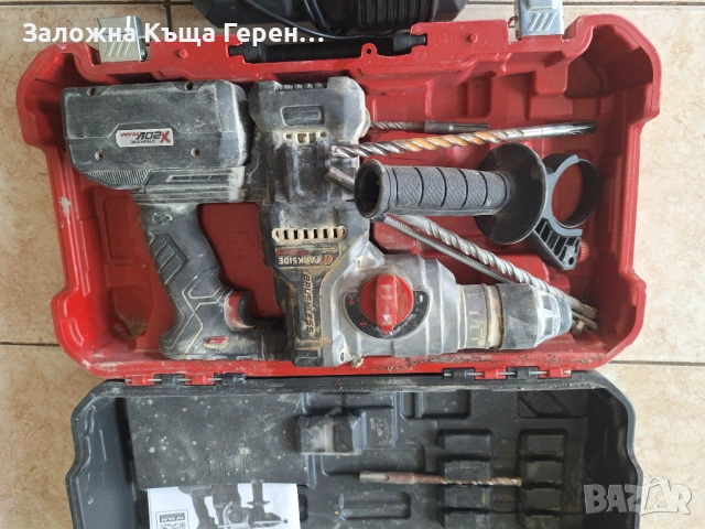 Перфоратор на батерия Parkside PKHAR 20LI, снимка 2 - Други инструменти - 53030989