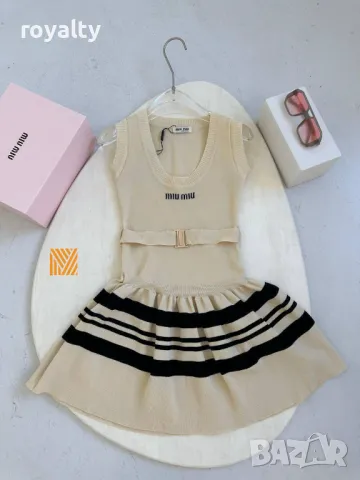 Miu Miu дамски рокли Два цвята , снимка 2 - Рокли - 49052091