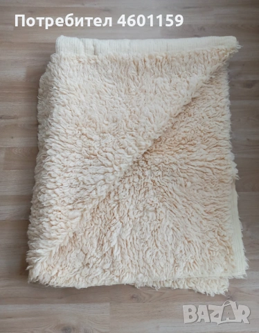 Нов вълнен китеник , снимка 3 - Покривки за легло - 53608654