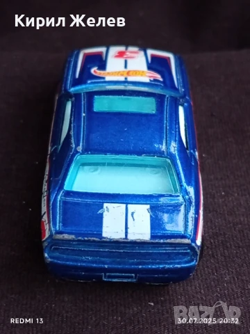 Спортен модел метална количка Dodge Challenger за КОЛЕКЦИОНЕРИ 27046, снимка 4 - Колекции - 51196601