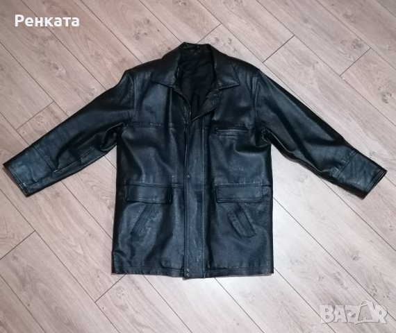 Мъжко кожено яке от естествена кожа, снимка 11 - Якета - 38808591