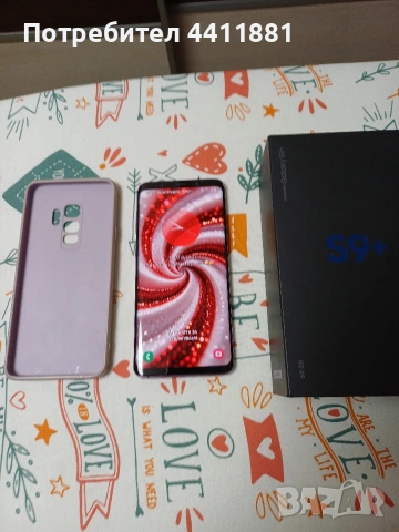 SAMSUNG GALAXY S9+ 64GB , снимка 3 - Samsung - 53117537