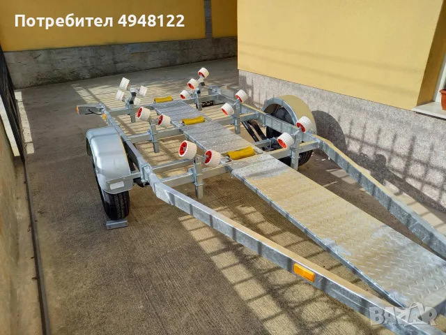 Колесар за лодка (Ремарке за лодка), снимка 4 - Ремаркета - 56057553