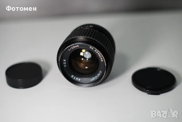 Японски широкоъгълен обектив Pentor Auto 28mm f/2.8 (M42), снимка 3 - Обективи и филтри - 55830392