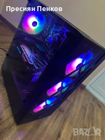 Бюджетен геймърски компютър i5 7500 rx 580