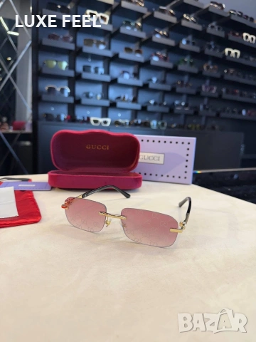 GUCCI 💎 Дамски Слънчеви Очила , снимка 5 - Слънчеви и диоптрични очила - 53804813