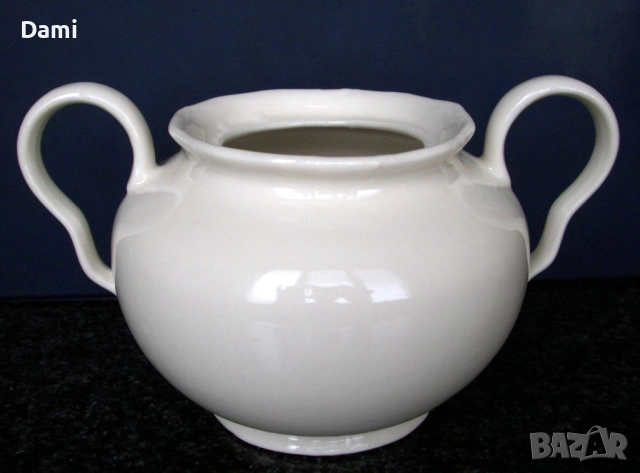 Кашпа ваза гърне купа български порцелан Изида Елин Пелин, снимка 3 - Вази - 52906979