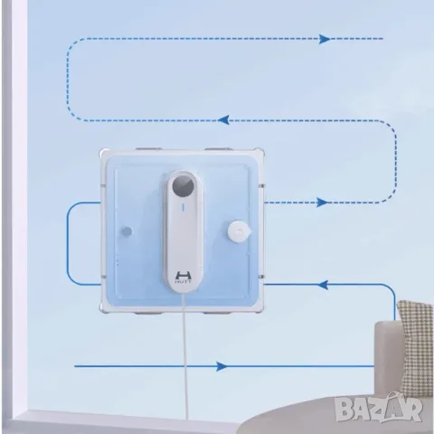 Робот за прозорци Xiaomi HUTT W9, снимка 5 - Прахосмукачки - 55963352