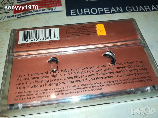 BOYZONE-ORIGINAL TAPE 1909231110, снимка 4 - Аудио касети - 42243514
