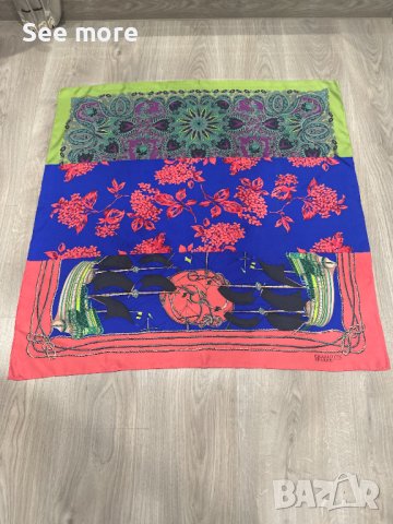 Charlotte Sparre шал коприна, снимка 3 - Шалове - 40505760