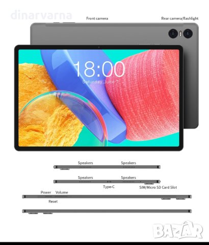 Teclast T50 Pro 8+8/256GB 11" Gaming Таблет, снимка 1 - Таблети - 44353489