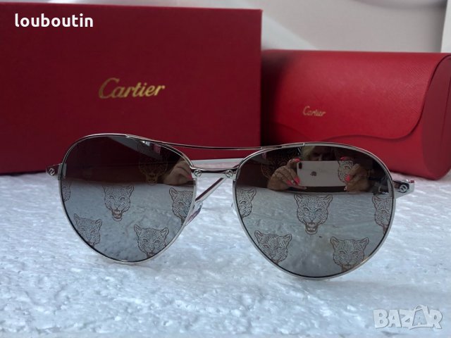 Cartier 2021 слънчеви очила дамски мъжки унисекс , снимка 2 - Слънчеви и диоптрични очила - 33782327