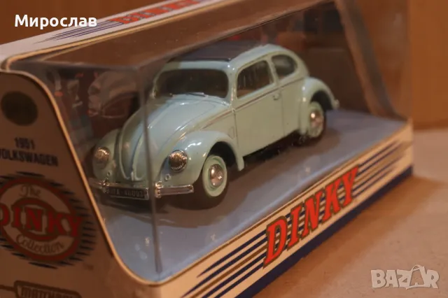 1:43 DINKY MATCHBOX VW 1951 КОЛИЧКА МОДЕЛ, снимка 3 - Колекции - 49534583