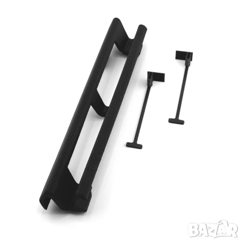 Mercedes W201 - Капаче за теглич на предна броня A2018800505, A2018800305, снимка 4 - Части - 52331934