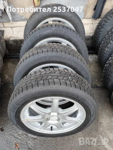 4бр гуми с джанти 195/55/16, снимка 2 - Гуми и джанти - 48364938