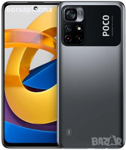 Смартфон Xiaomi Poco M4 Pro 6/128GB 5G Power Black, снимка 1