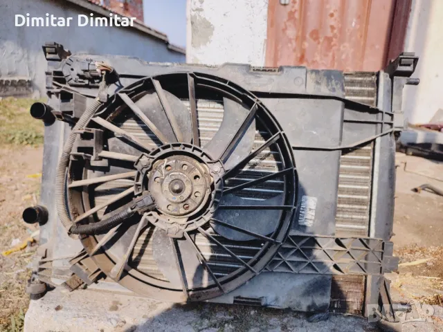 Радиатори комплект с перка за Рено Меган 2 1.9 дци. 120 коня, снимка 2 - Части - 47828224