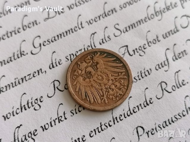Райх монета - Германия - 2 пфенига | 1904г.; серия F, снимка 2 - Нумизматика и бонистика - 41568123