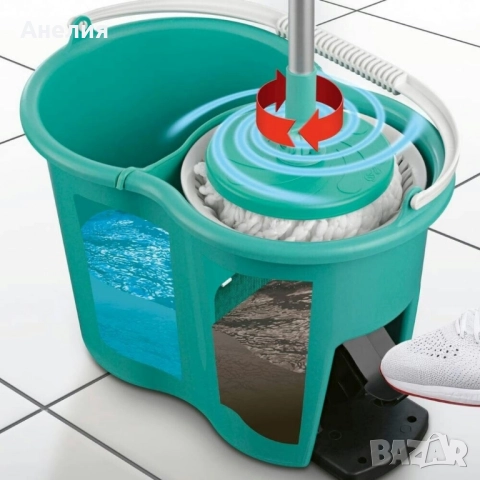 Иновативна кофа за моп за бързо и лесно почистване CleaNmaxx, снимка 4 - Други стоки за дома - 52469802