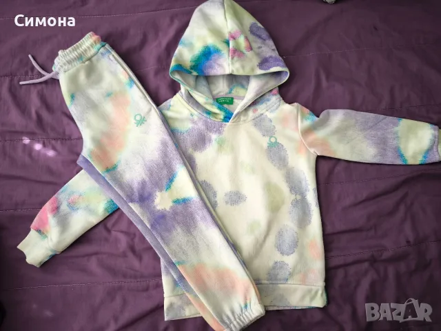 Ватиран екип Benetton размер 4-5г.