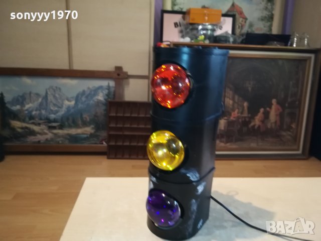 ДИСКО-ЦВЕТОМУЗИКА С МИКРОФОН ОТ ФРАНЦИЯ 2710211102, снимка 3 - Други - 34597329