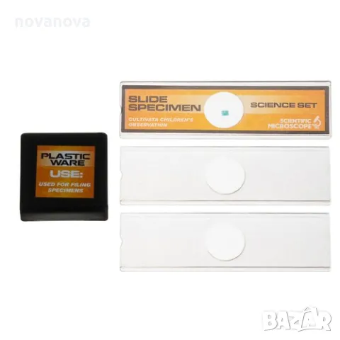 Учебен микроскоп за деца 100x / 400x / 1200x, снимка 7 - Образователни игри - 47984725