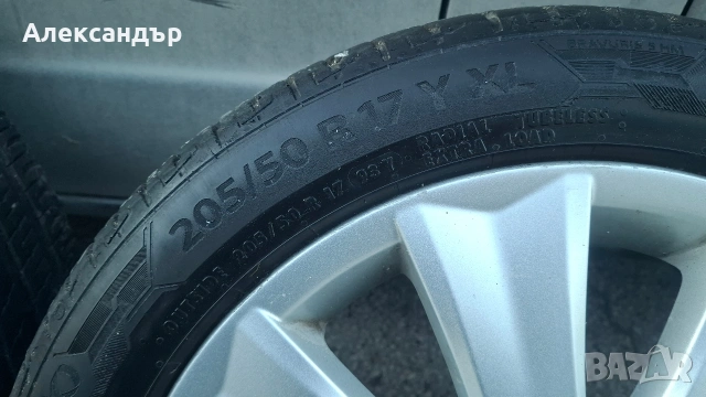 Лети джанти 17 4х108, снимка 6 - Гуми и джанти - 53699246