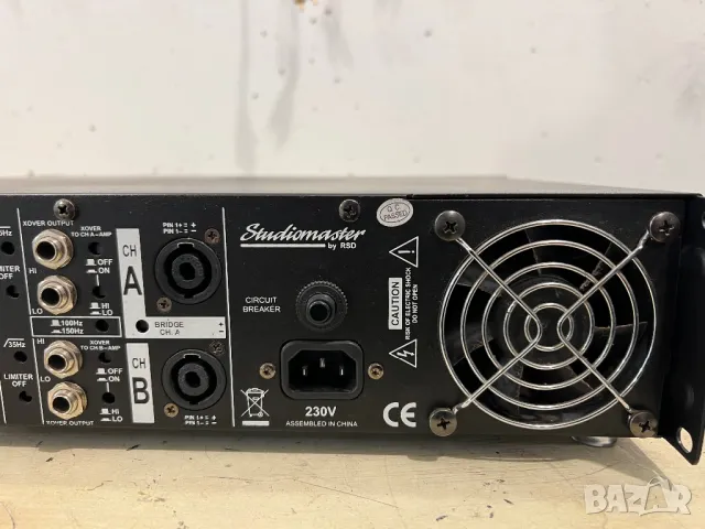 Studiomaster AX2500    2x750W, снимка 8 - Аудиосистеми - 48204899
