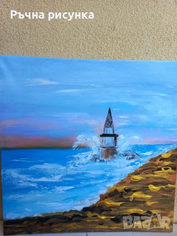 Три авторски морски картини за 120лв трите