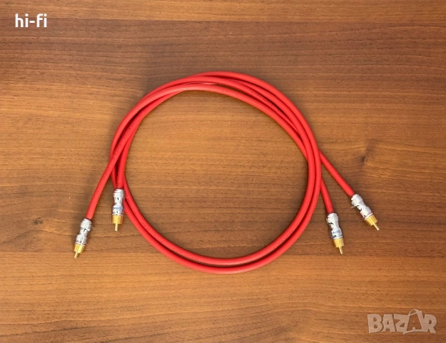 Sonic Link (Black Rhodium) Red  Low Loss RCA / Аудио кабели, снимка 2 - Ресийвъри, усилватели, смесителни пултове - 53771412