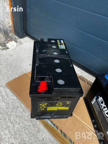 Гелов Акумулатор EXIDE ES900 GEL 80Ah
(Много малко са ползвани) 
(Свалени от нови Кемпери), снимка 12 - Къмпинг мебели - 56096536