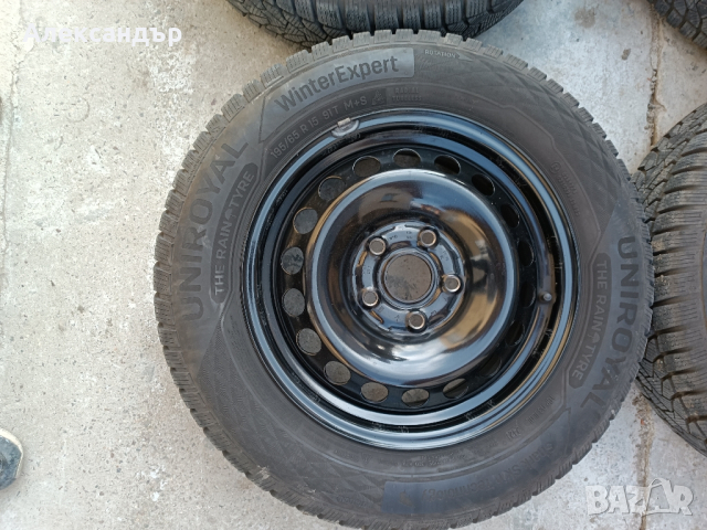 Неразличими от нови зимни гуми Uniroyal с джанти 15, снимка 12 - Гуми и джанти - 44658543