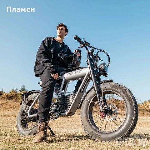 НОВО!! Електрически велосипед Coswheel CT20s 60V/27.5Ah 45+км.ч. , снимка 3 - Велосипеди - 53487054