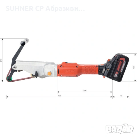 SUHNER ATG 9-R – Тръбен шлайф, снимка 3 - Шлайфмашини - 53278823