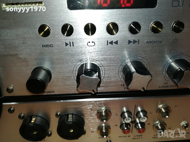 DJ-TECH DJ BOOMBOX-DJ BOOMBOX-ВНОС SWISS 1604222122, снимка 8 - Ресийвъри, усилватели, смесителни пултове - 36478796