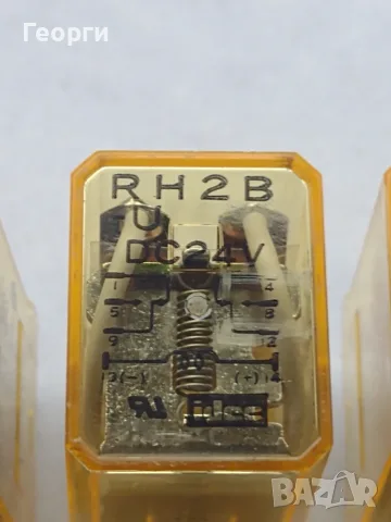 Релета RH2B - DC24V, снимка 5 - Резервни части за машини - 56275360