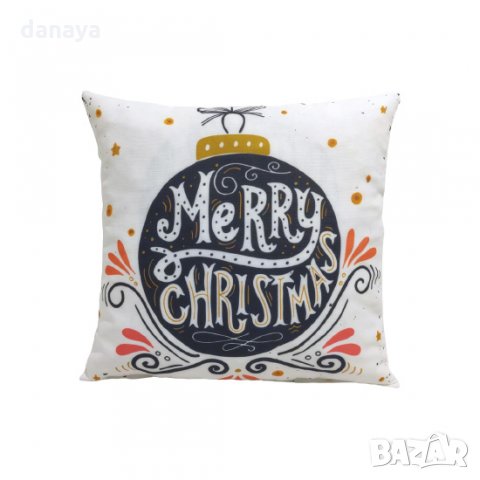 2543 Декоративна коледна възглавница 38x38cm, различни модели, снимка 6 - Възглавници - 34836003