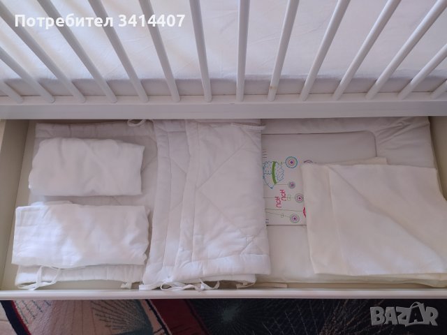 ARBOR  детско легло плюс матрак, две чаршафчета с ластик, снимка 6 - Кошарки - 41724775