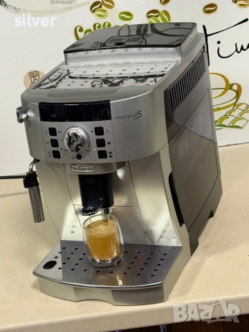 Кафемашина кафе автомат delonghi magnifica S с гаранция, снимка 5 - Кафемашини - 53002022